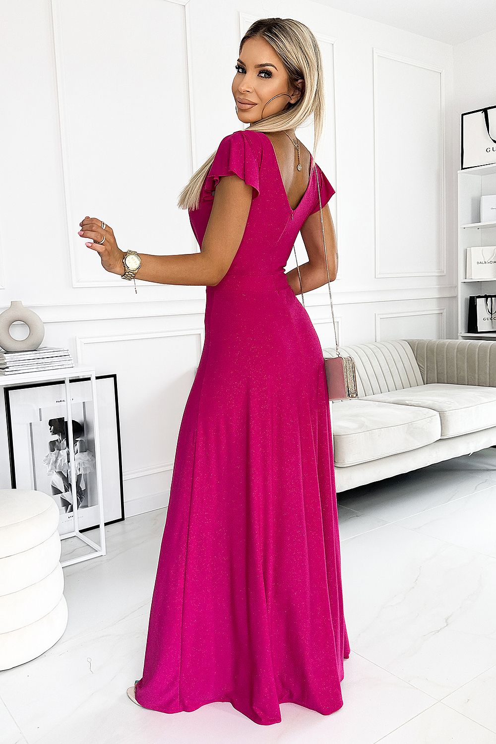  Rochie lungă model 179048 Numoco 