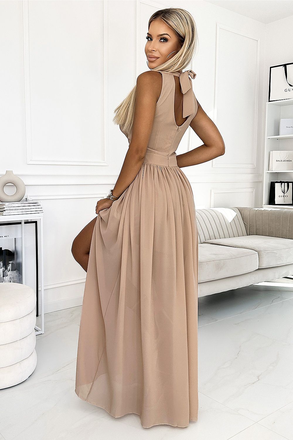  Rochie lungă model 179055 Numoco 