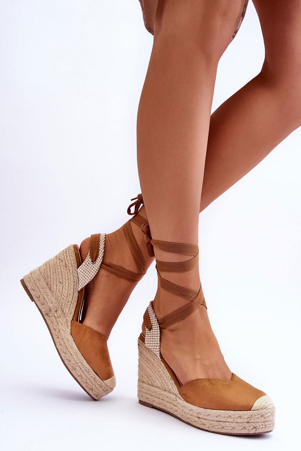  Sandale cu talpă tip pană model 179147 Step in style 