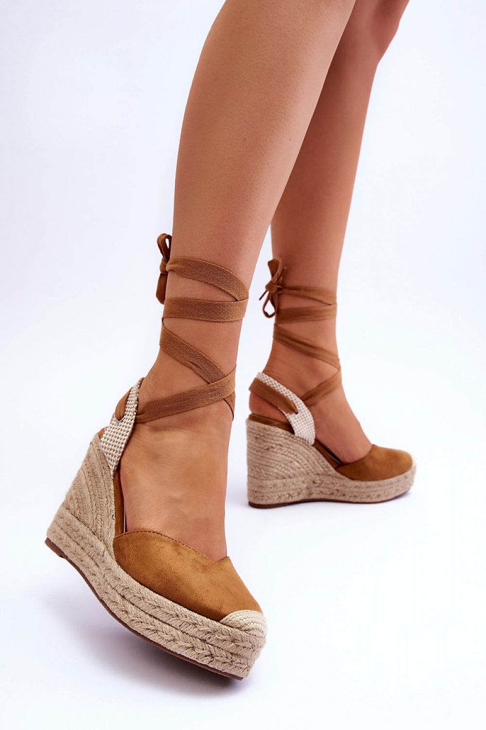  Sandale cu talpă tip pană model 179147 Step in style 