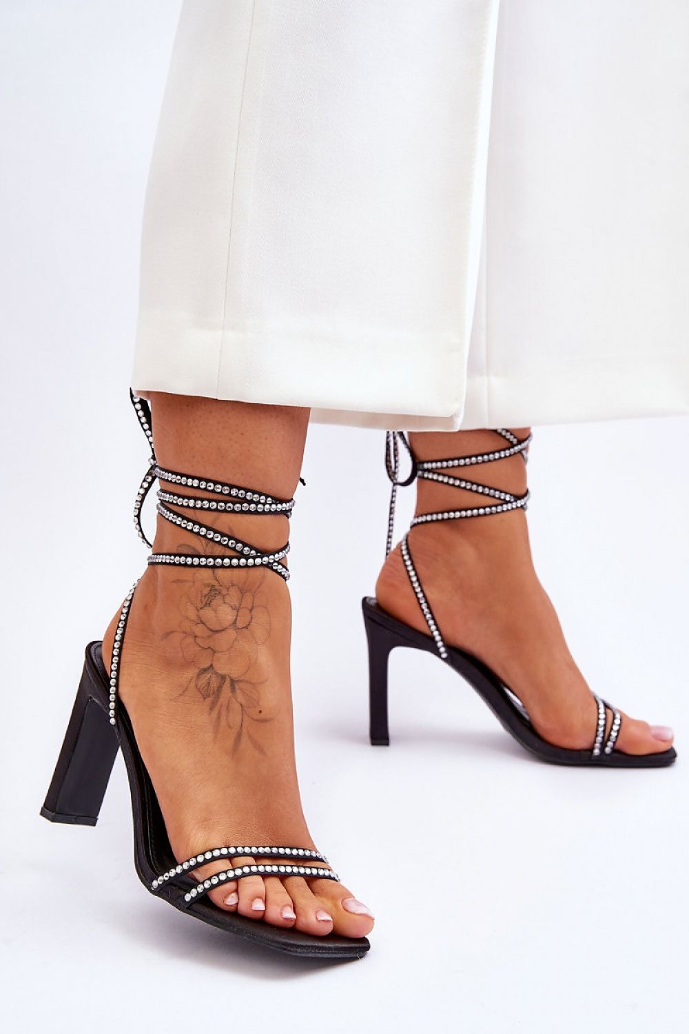  Sandale cu şiret model 179623 Step in style 