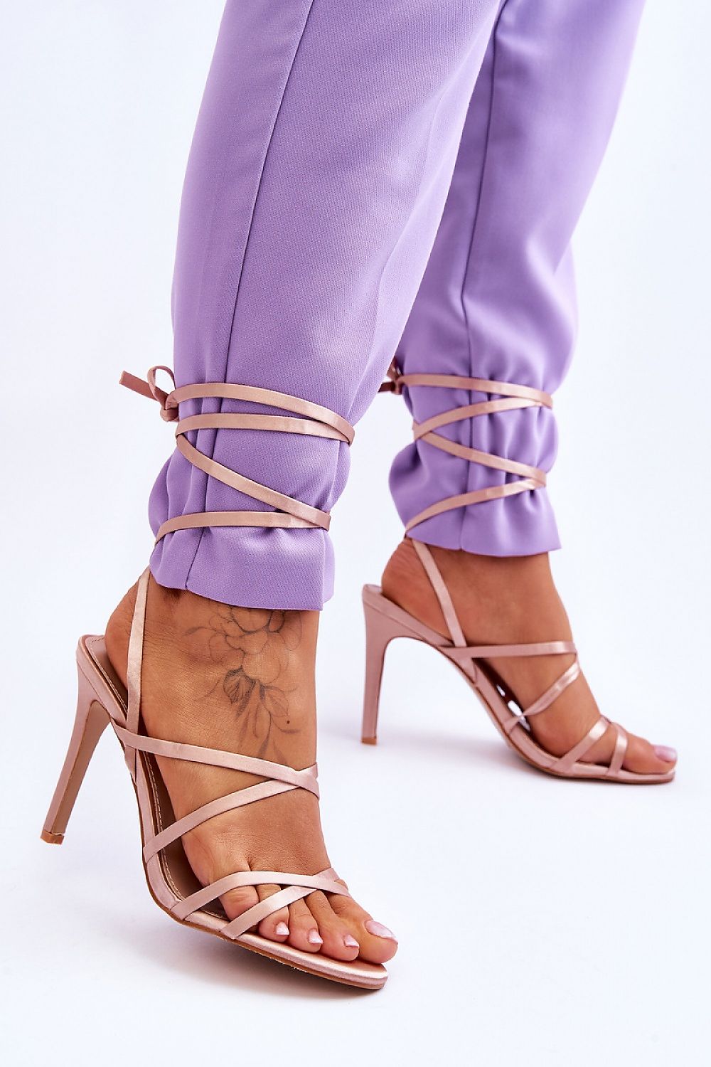  Sandale cu şiret model 179630 Step in style 