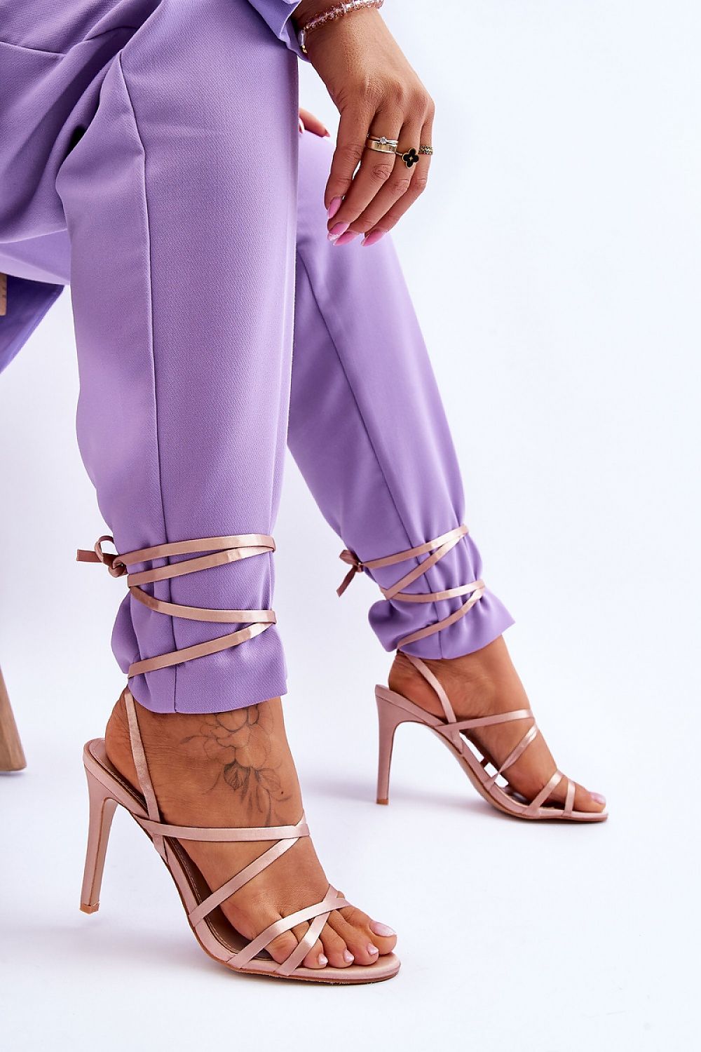  Sandale cu şiret model 179630 Step in style 