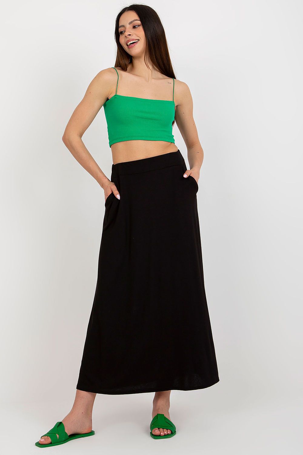  Fustă lungă model 180212 Rue Paris 