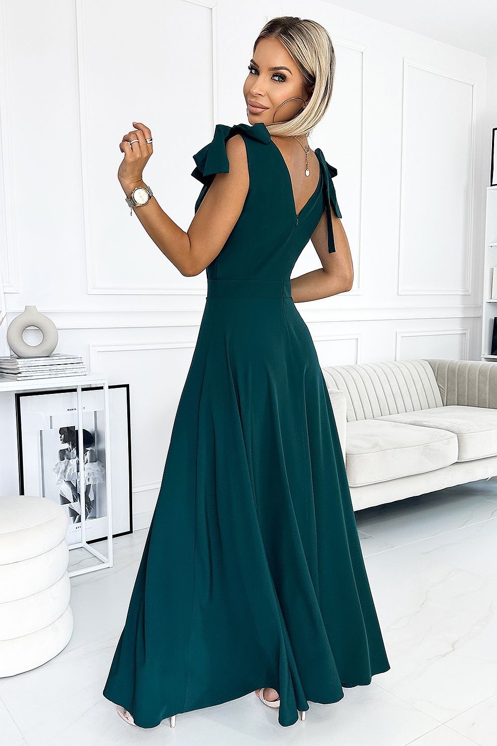 Rochie lungă model 182530 Numoco 