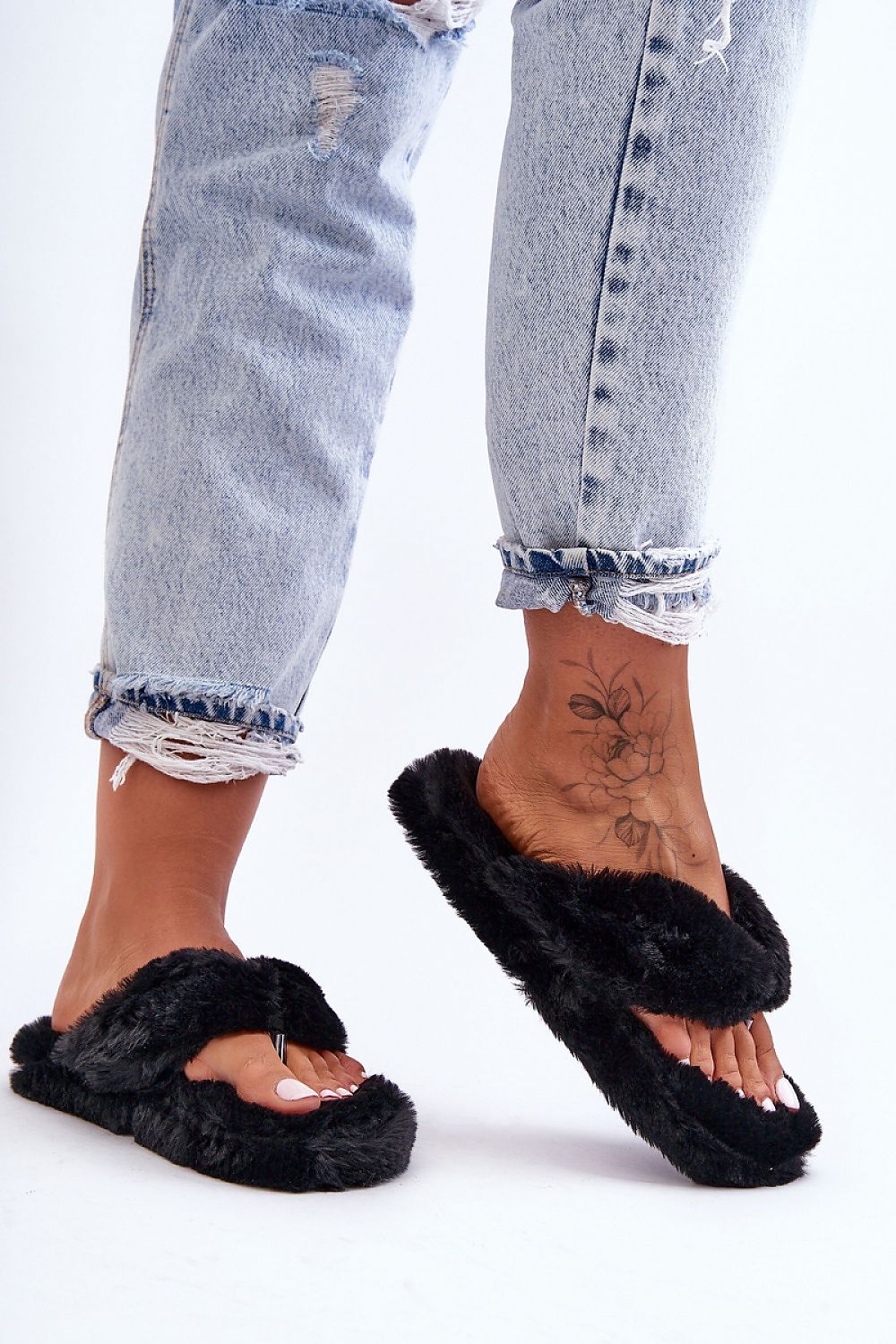  Şlapi cu baretă între degete model 183601 Step in style 