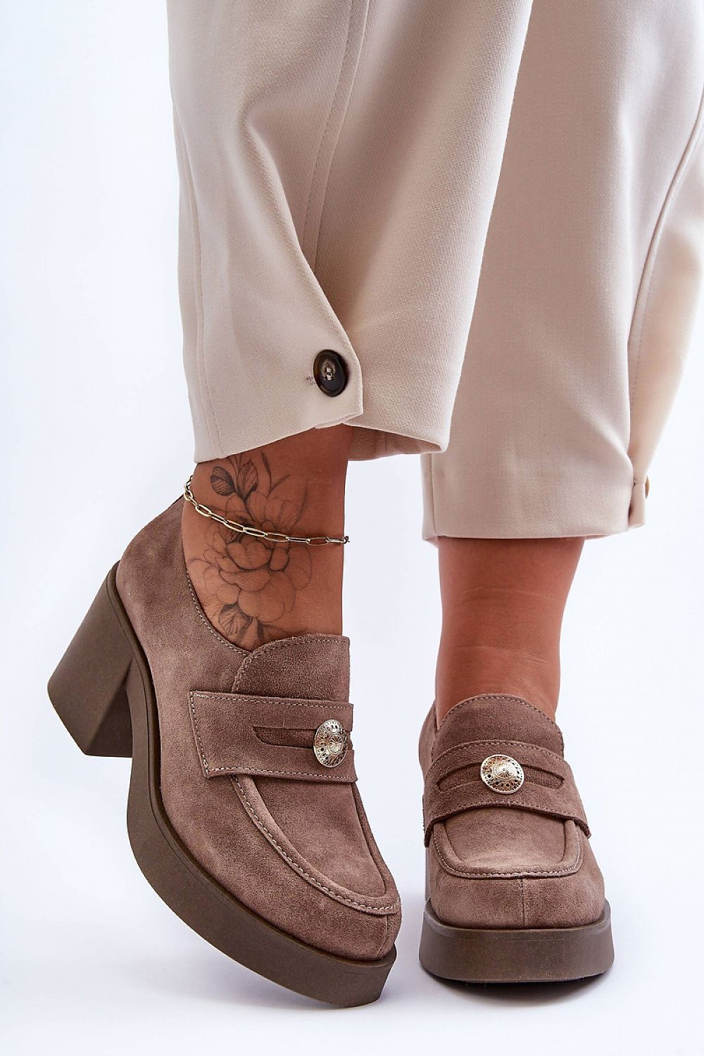  Pantofi cu toc model 183948 Step in style 