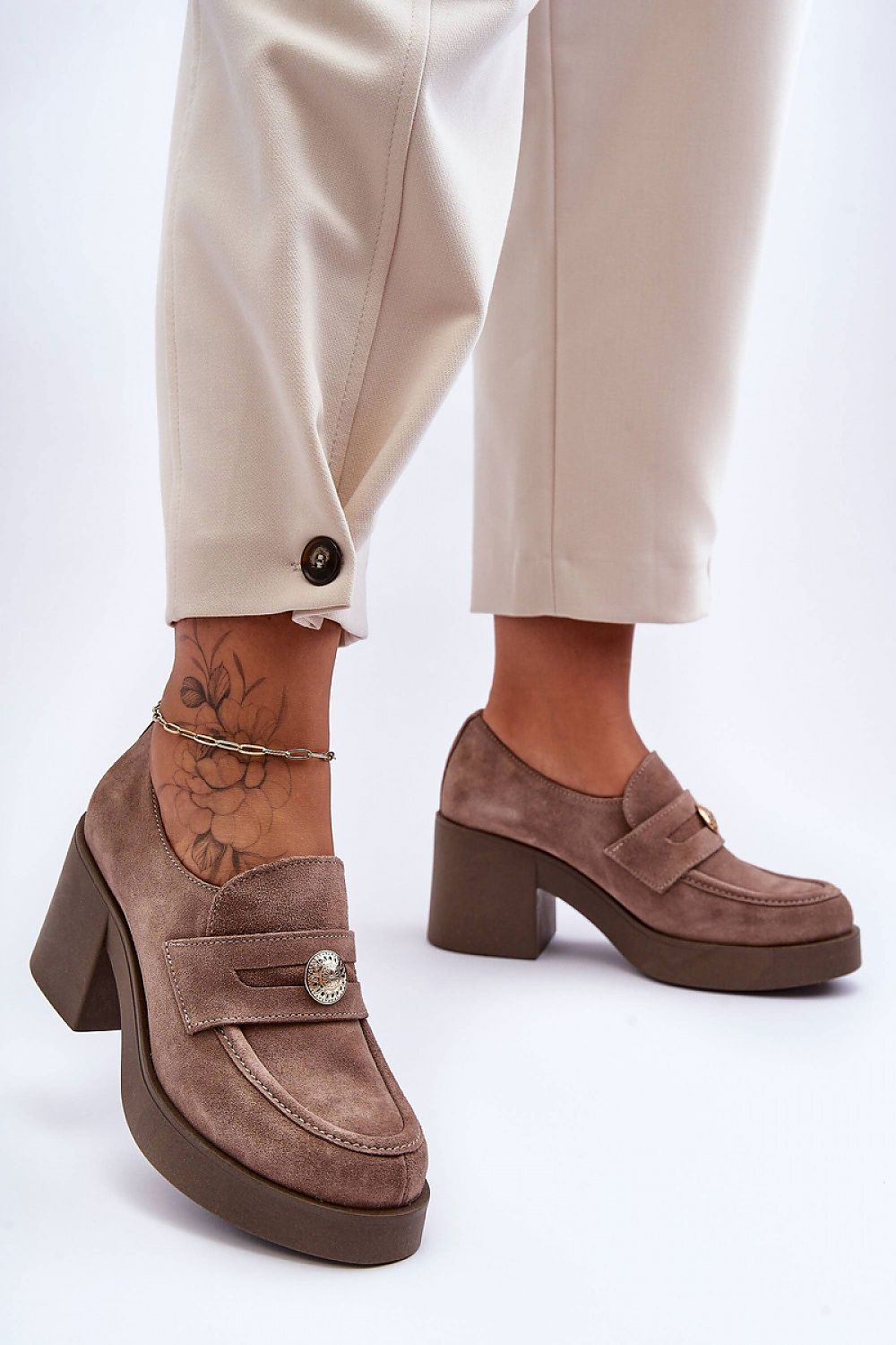  Pantofi cu toc model 183948 Step in style 