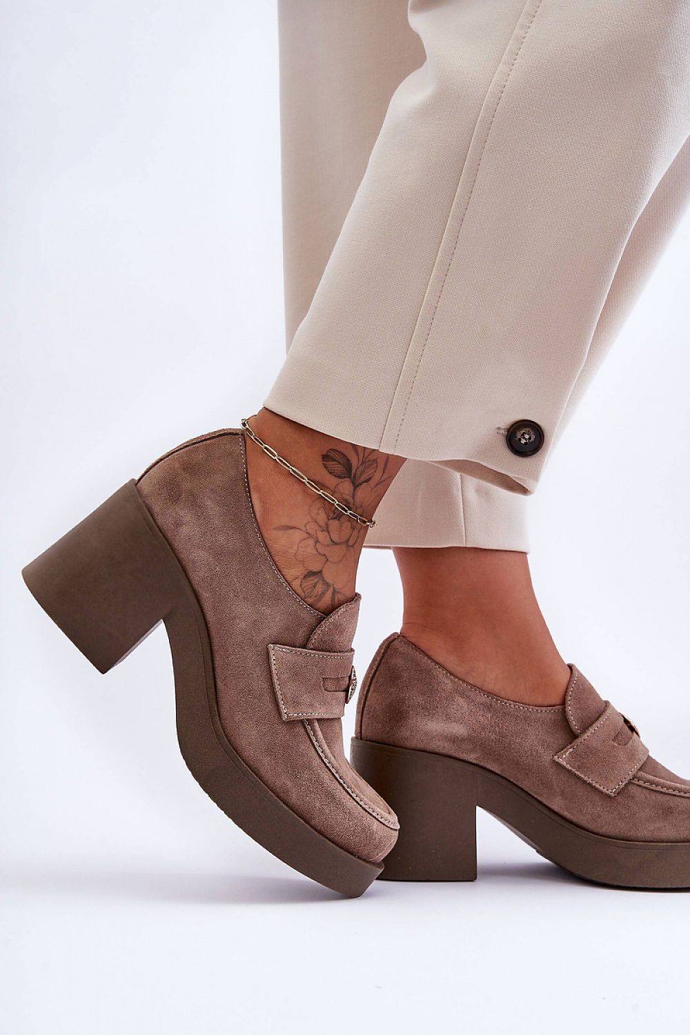  Pantofi cu toc model 183948 Step in style 