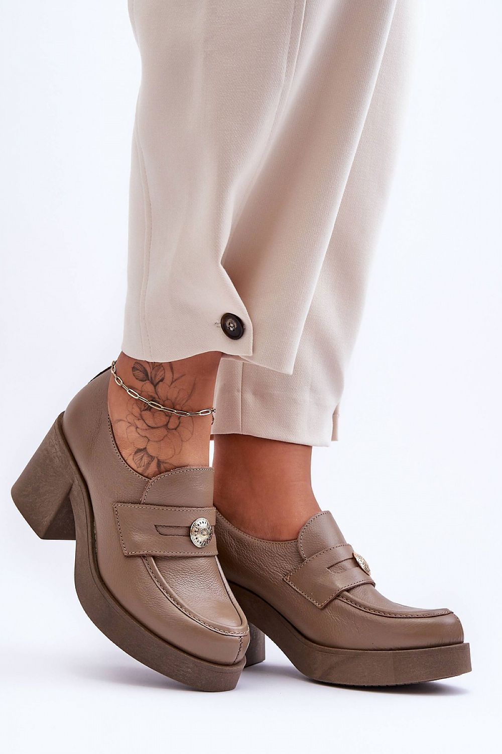  Pantofi cu toc model 183950 Step in style 