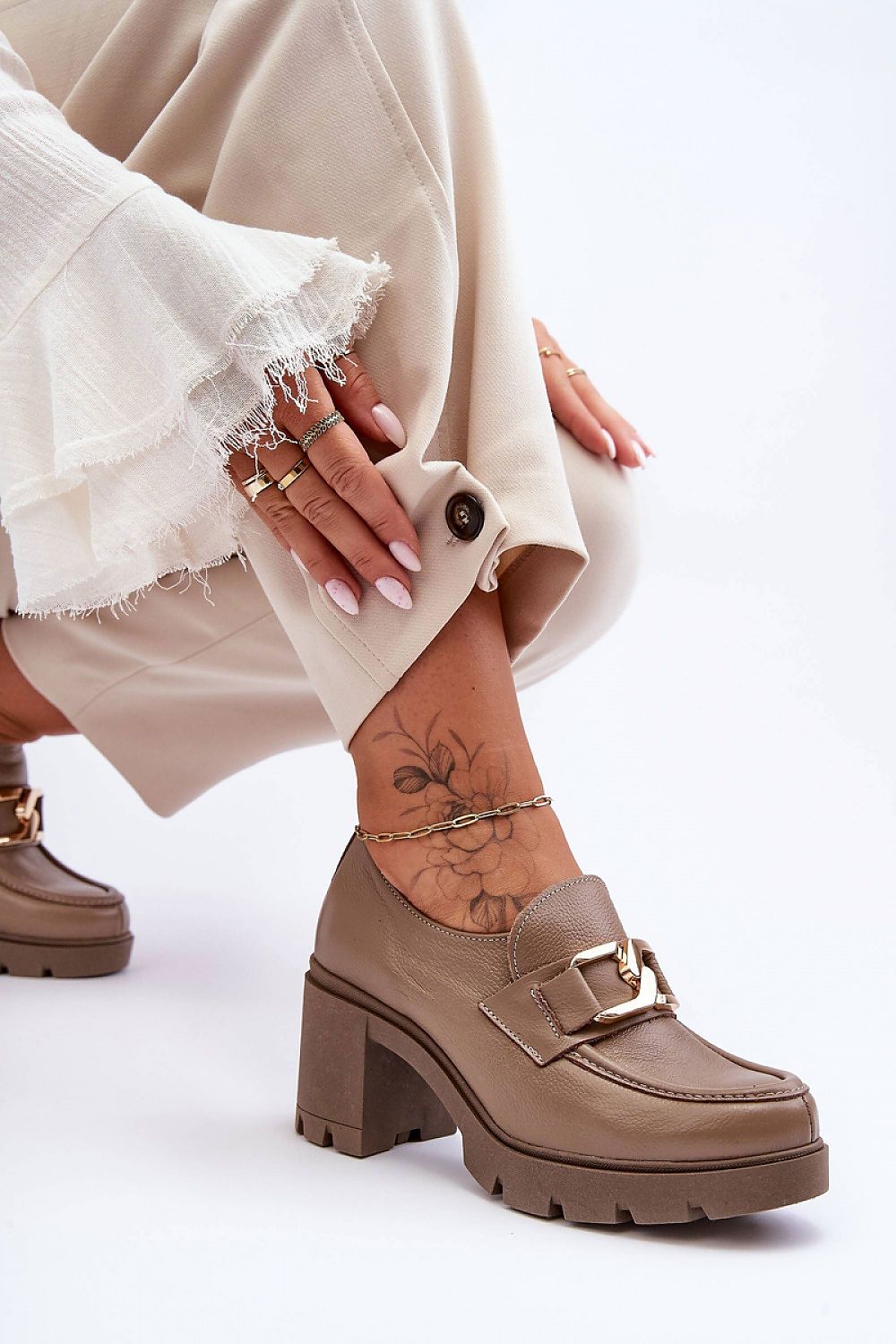  Pantofi cu toc model 183958 Step in style 