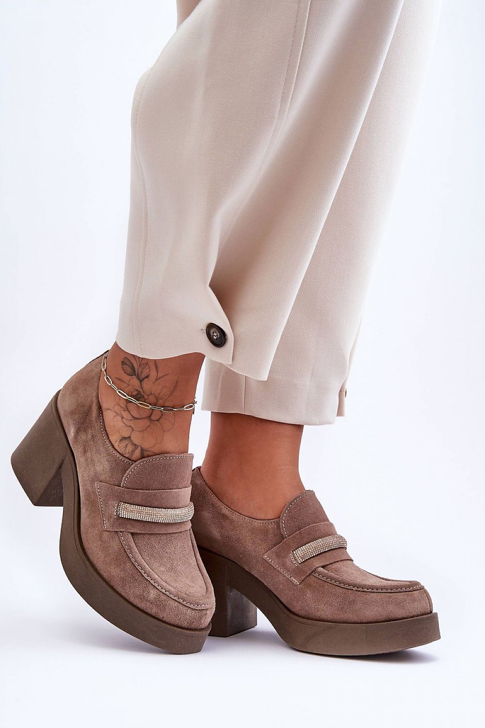  Pantofi cu toc model 183961 Step in style 