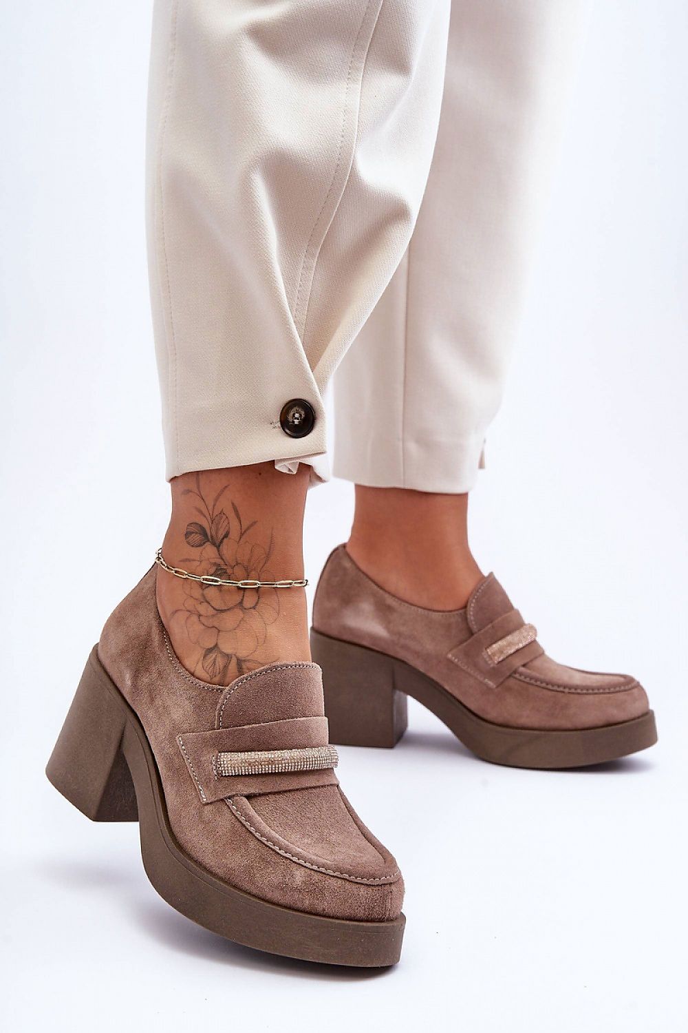  Pantofi cu toc model 183961 Step in style 