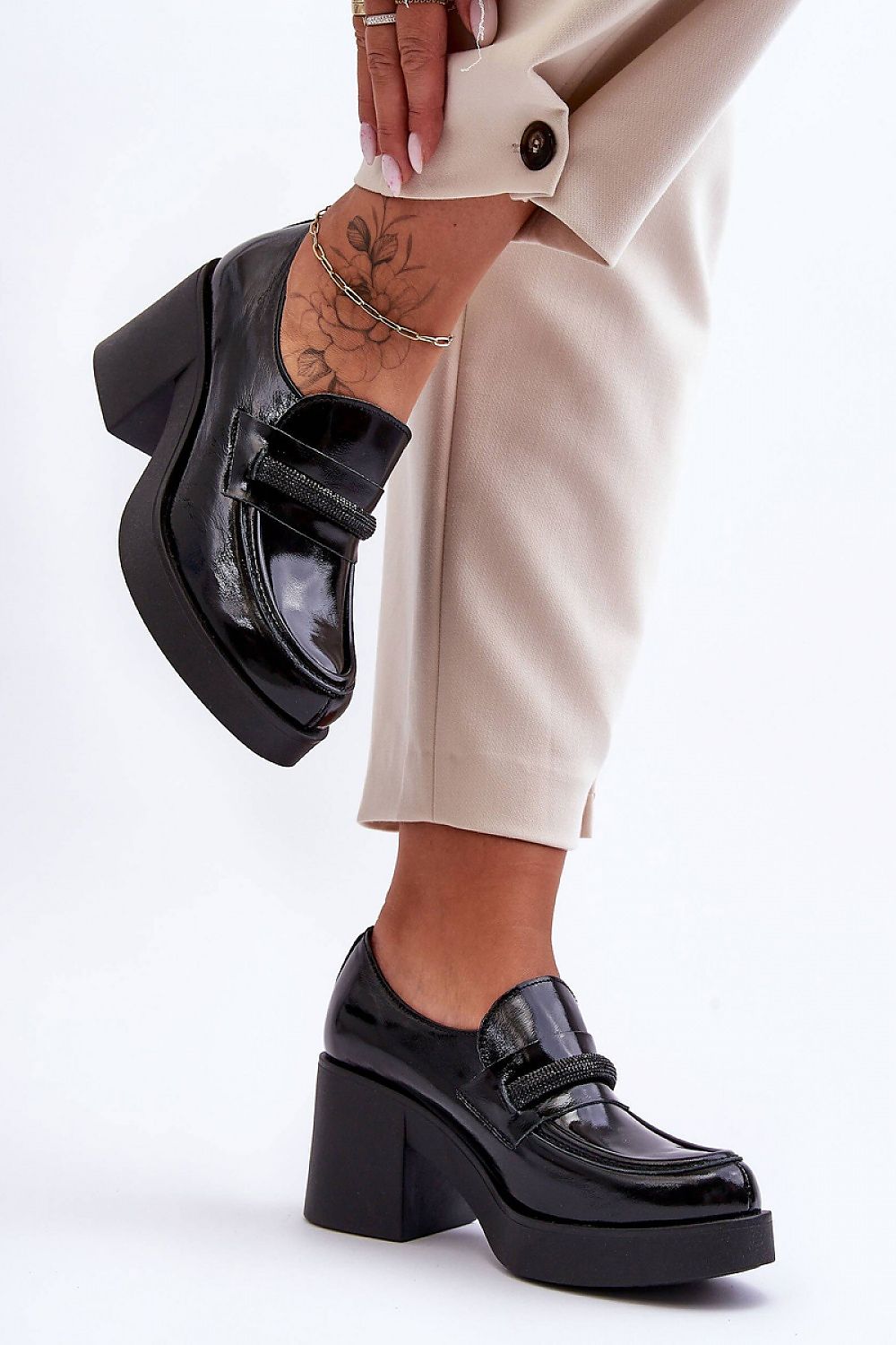  Pantofi cu toc model 183962 Step in style 