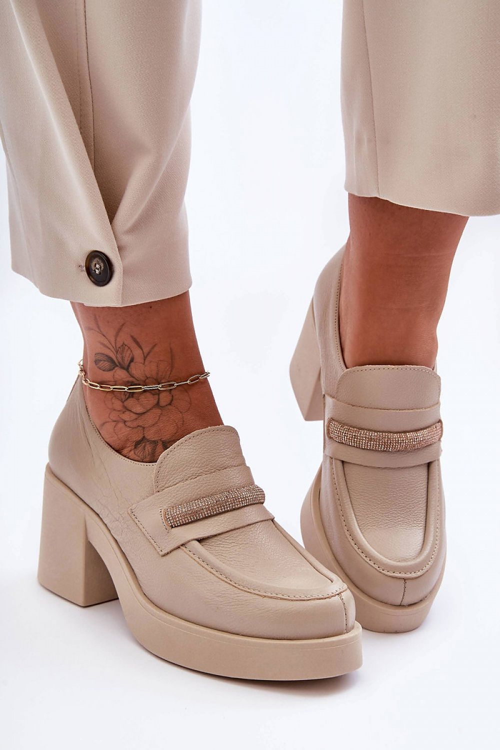  Pantofi cu toc model 183964 Step in style 