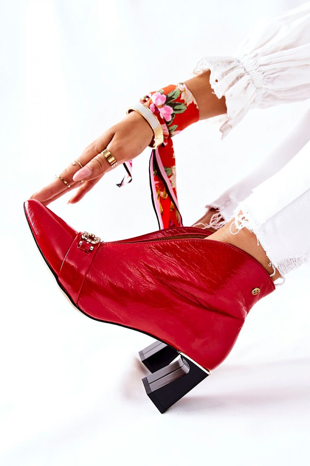  Botine cu toc model 183997 Step in style 