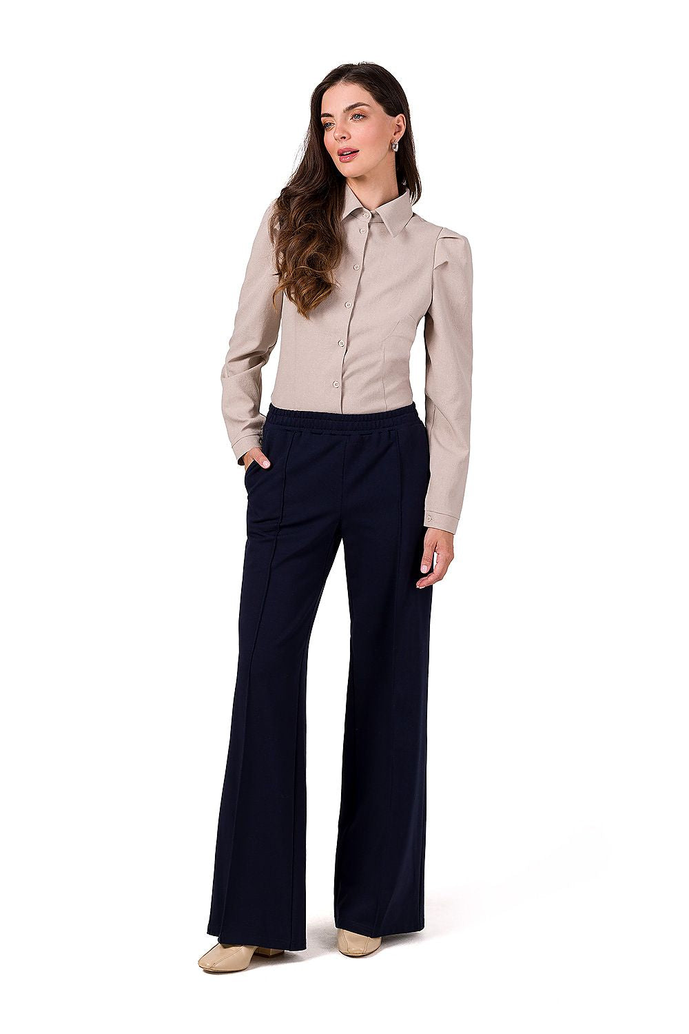  Pantaloni de damă model 185785 BeWear 