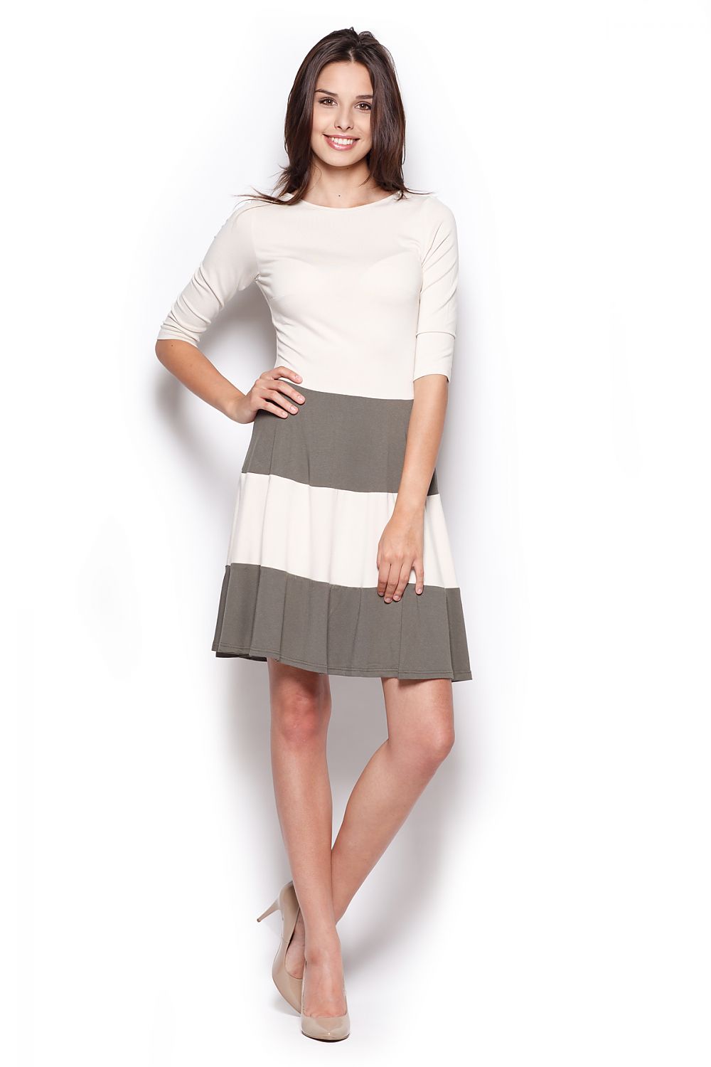  Rochie de zi model 44281 Figl 