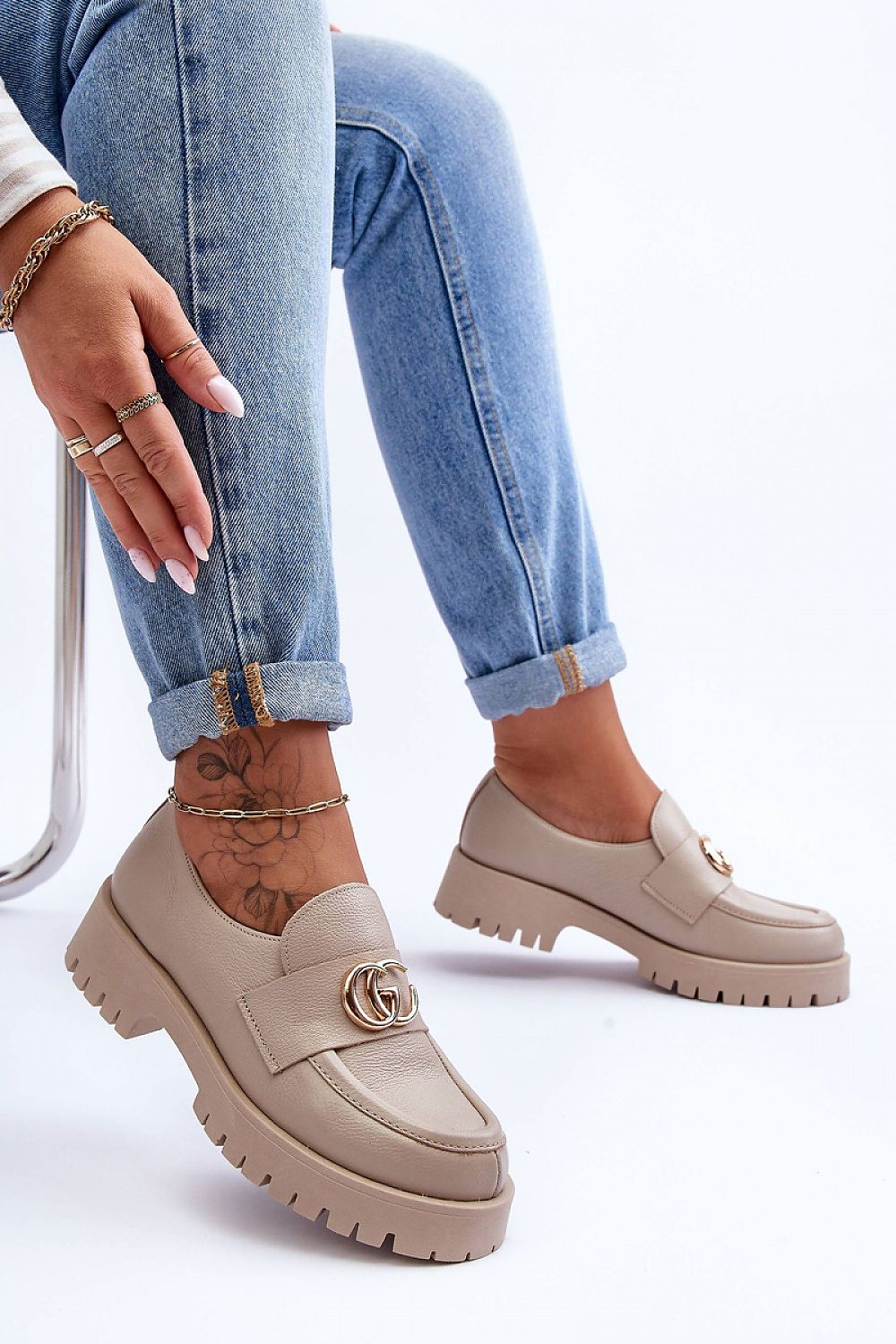  Pantofi cu toc model 186414 Step in style 